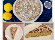A picture of ricotta lemon cake