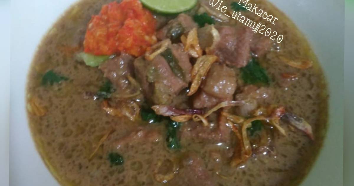 Coto Makassar: Kelezatan Kuah Kental Jeroan yang Menggugah Selera