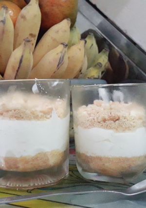 Hình của món Pudding bánh quy creamcheese.