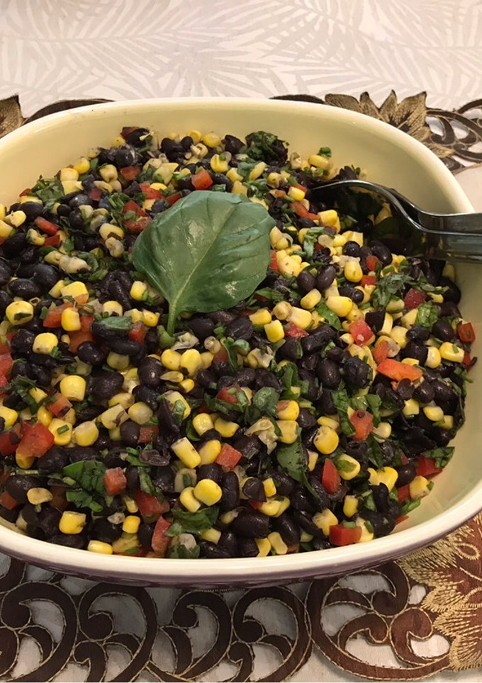 Una foto de Ensalada proteica vegana