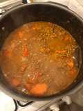 Cazuela (Guiso) Lentejas Vegano