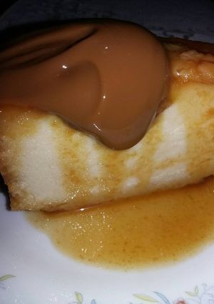 Una foto de Budín de pan