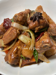 Foto resep NON HALAL Braised pork ribs (iga babi rebus ala Taiwan)