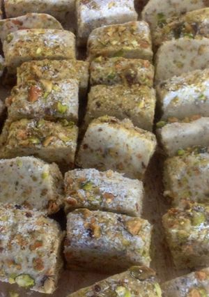 A picture of Soft easy nougat.