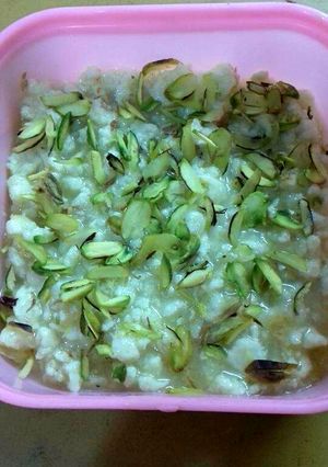 A picture of Home Made Khoya.