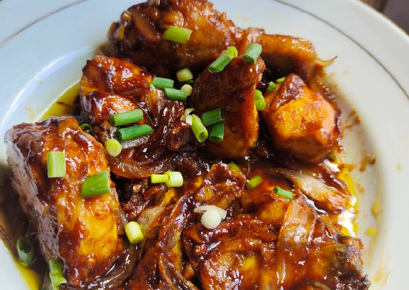 Ayam goreng saus mentega