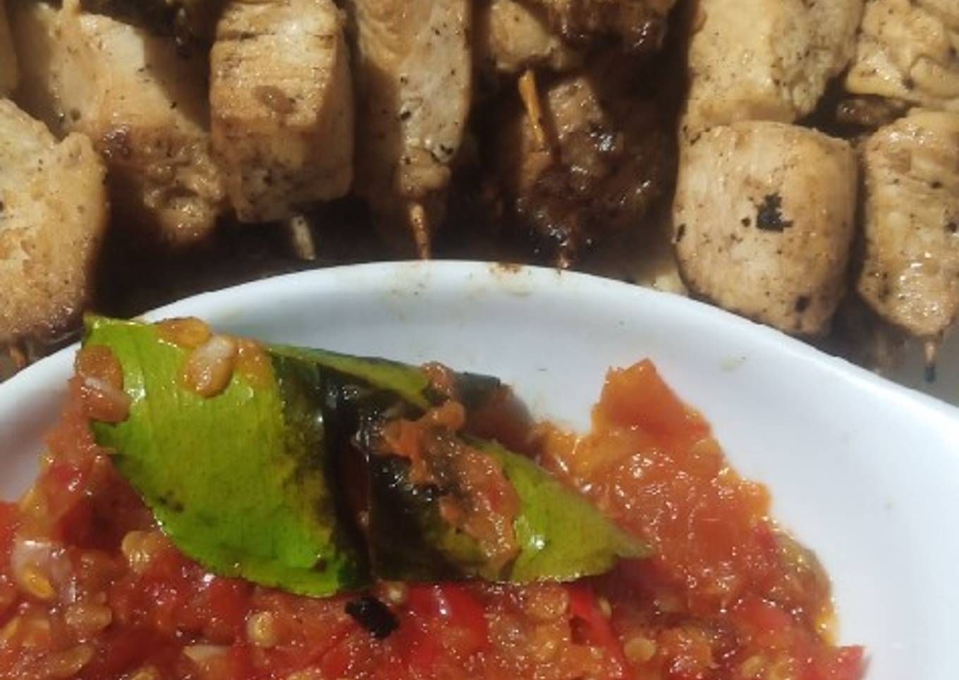 Taichan Goreng Sambal Daun Jeruk