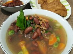 Foto resep Sup Senerek / Kacang Merah khas Magelang
