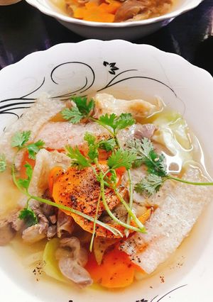 Hình của món Cù lao tộ.