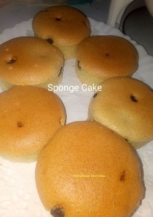 A picture of Sponge Cupcakes #IddulFitr.