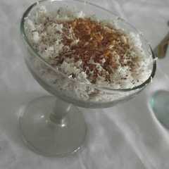 A picture of Majarete de coco.