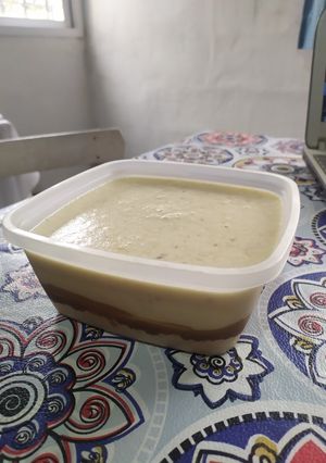 Una foto de Postre Banana Split