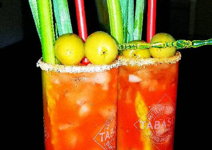 Easy Yummy Mexican Cuisine Mike's Sunday Bloody Sunday! Mary's