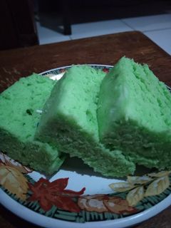 Foto resep Bolu kukus pandan