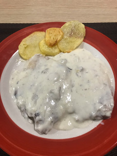 Una foto de Filete de Atún con Salsa Casamcrem