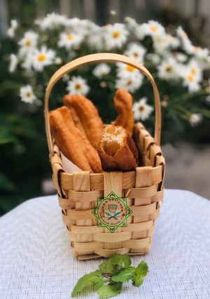 Hình của món Bánh quẩy (giò cháo quẩy).