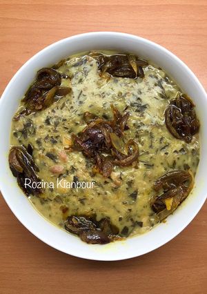 عکسی از دستور آش ترخینه