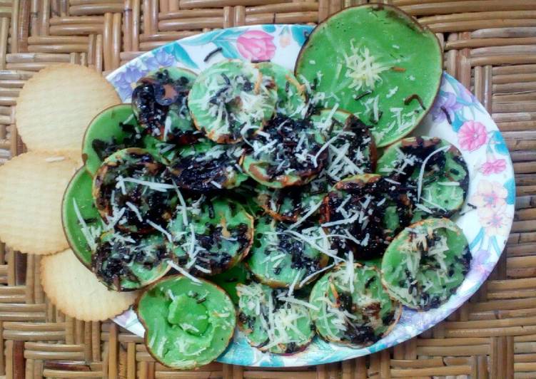 Bagaimana Membuat Kue cubit pandan Anti Gagal