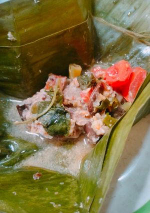 Foto resep Botok jeroan ayam