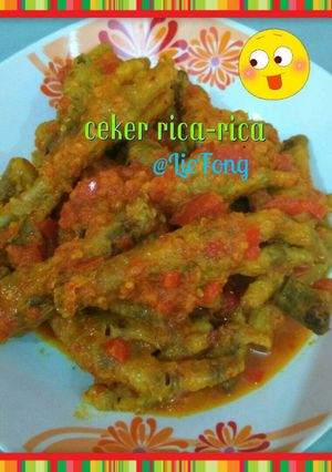 Foto resep Ceker rica-rica