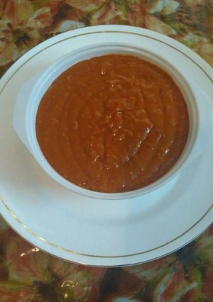 A picture of Schezwan sauce.