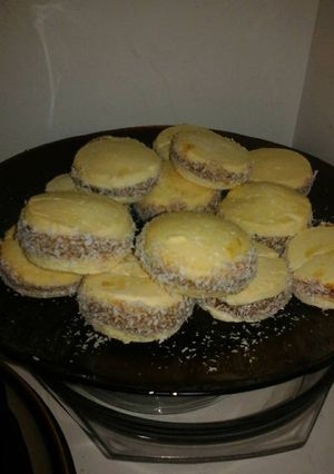 Una foto de Alfajorcitos de maizena (celíacos)