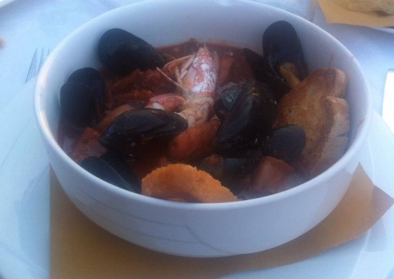 Fish soup (similar to Kakikuko de Nona Margarita)