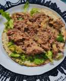 Tostadas de sardina en lata