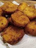 Bocaditos de macarrones con queso fritos