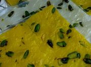 A picture of rose halwa
