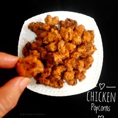 A picture of Chicken Popcorn.