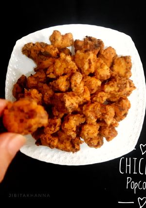 A picture of Chicken Popcorn.
