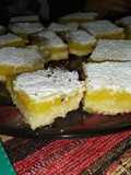 Brownies de limón