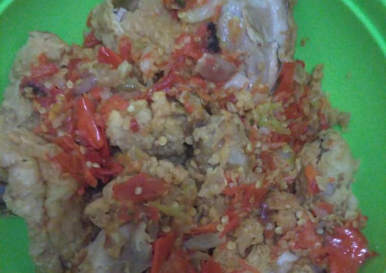Ayam geprek