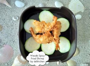Foto resep Wasabi Spicy Fried Shrimp