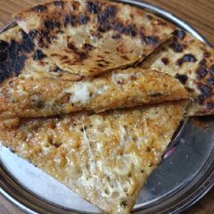 A picture of Leftover Potato cheese paratha.