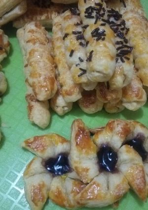 Foto resep Cheeseroll and blueberry pastry