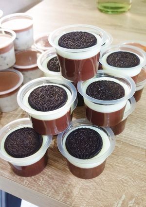 Foto resep Pudding Nutrijell Coklat