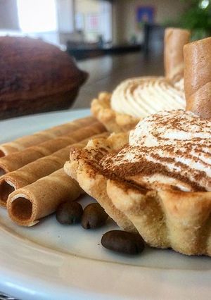 Una foto de Tartaleta de Tiramisú ☕🍰