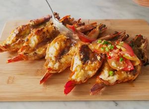 Foto resep Wajib Dicoba! Udang Bakar Jimbaran TOP Markotop