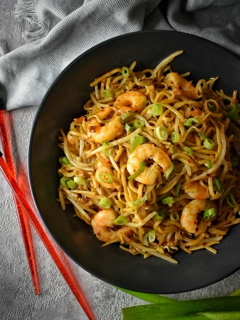 Recipe King Prawn Chow Mein the So Delicious Tasty