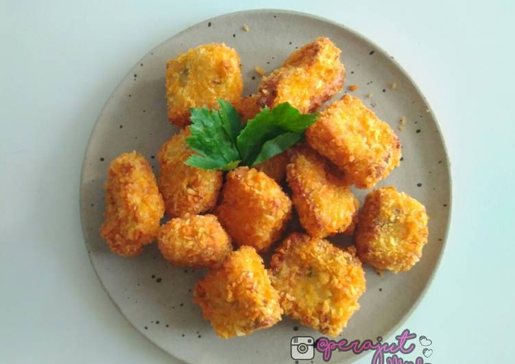 Langkah Mudah untuk Menyiapkan Resep Chicken Nugget Homemade / Nuget Ayam Rumahan yang Enak