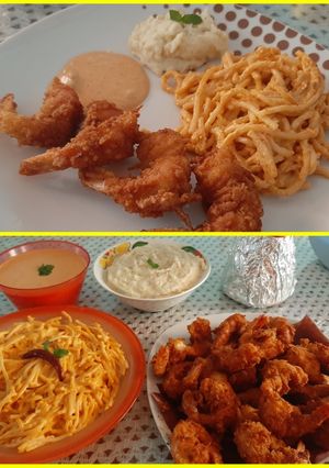 Una foto de Revolcón de Camarón 🍤🥓