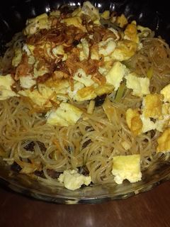 Foto resep Bihun goreng jamur