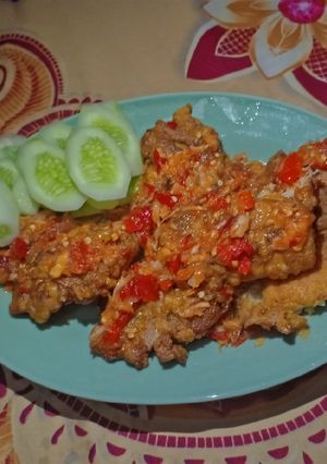Foto resep Ayam geprek
