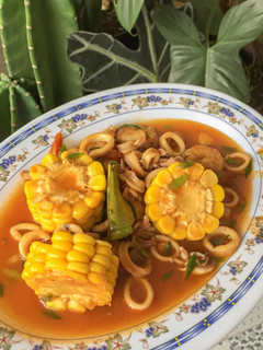 Foto resep Cumi udang saos Padang