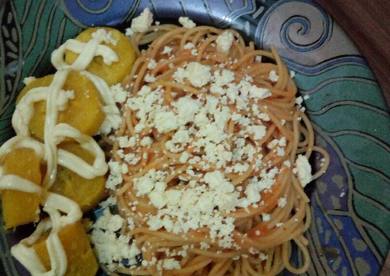 Espaguetis a mi estilo