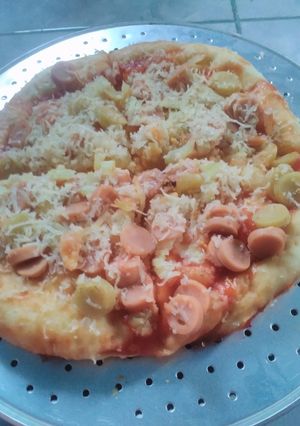 Foto resep Pizza teflon mudah step by step