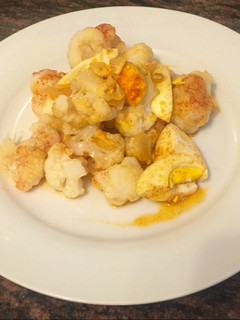 Una foto de Coliflor con un toque picante