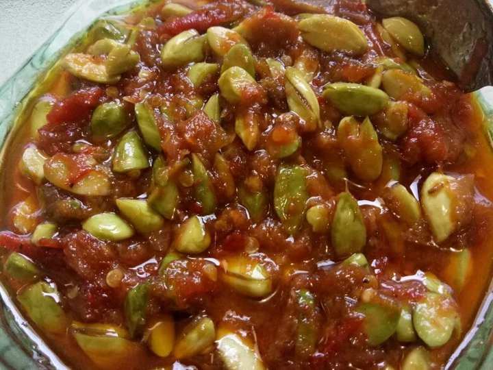 Easy Steps to Make Recipes Sambal bajak Petai the Can Spoil the Tongue Really Delicious.